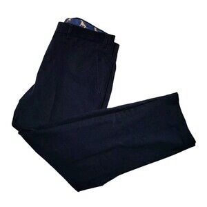 Lauren Ralph Lauren Corduroy Pants Mens 36x29 Blue Pocket Academia Holiday Chino